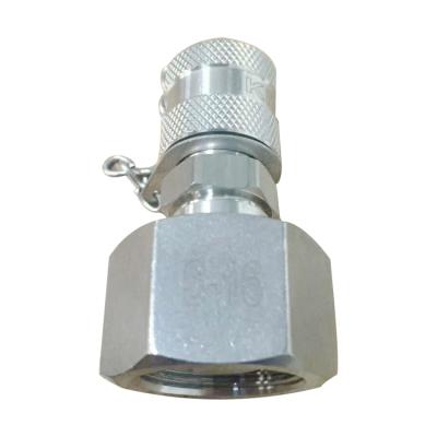 China Industry Sanheng Carbon Steel/Stainless Steel Hydraulic Pressure Joints Pipe Fitting STAUFF GAUGE CONNECTION for sale