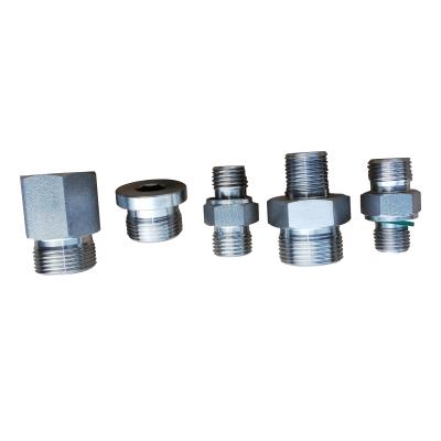 China General BSP/BSPT/JIC/METRIC Hydraulic Pressure Hose Fitting TEE/ELBOW/CROSS/STRAIGHT Adapter for sale