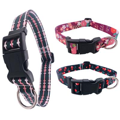 China 2022 Custom Designer Dropshipping Personalized Cute Colorful Weighted Pet Dog Collar Sets for sale