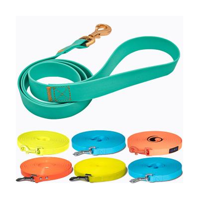 China Reflective Hot Sell Luxury Easy Wash Safe Amazon PVC Dog Walking Colorful Training Leashes for sale