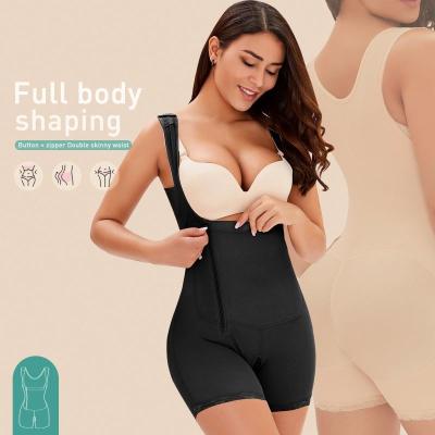 China Post Antibacterial Surgery Fajas De Mujeres de Colombias Antibacterial Surgery Body Shaper Fajas-Reductor Belly Control Combination Crotch Zipper Body Shaper Wholesale for sale