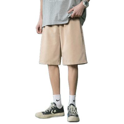 China Sand Five-point section pants summer men's shorts smart casual loungewear brand loose straight casual fashionable sports for sale