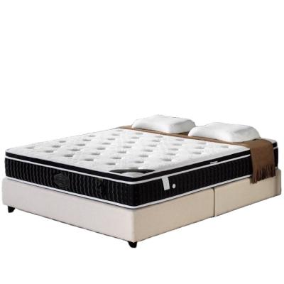 China luxury 5 star hotel Pocket Spring Mattress Natural latex compressed foam mattress en venta