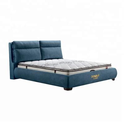 China Leather Bed Morden Bedroom Furniture Leather Bed Base For Home Furniture Use for sale