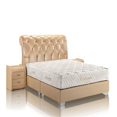 China Home Bed Specific Use And Home Furniture General Use Leather Bed Base With Genuine Leather for sale