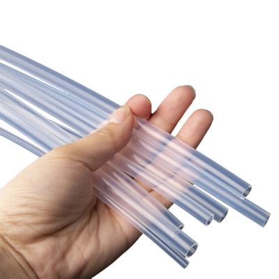 China Best quality corrosion resistant ptfe tube extruded transparent plastic pipe anti corrosion products for sale