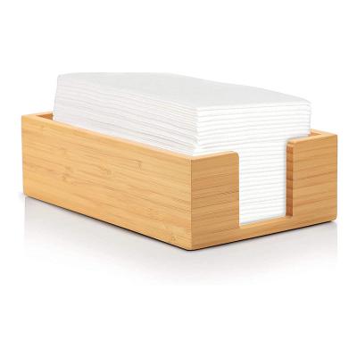 China High Quality Europe Bamboo Tissue Box Tissue Box Tissue Box Holder Case Customized Logo Accept Eco For Home Office for sale