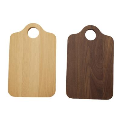 China Home Natural Wooden Cutting Board Cutting For Kitchen Fish Fruit Vegetable Salad Cutting Solid Wood Board for sale