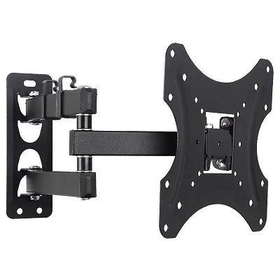 China Charmount Full Motion Max VESA 200*200mm Cold Rolled Steel TV Supporter 180 Degree Swivel TV Wall Mount for sale