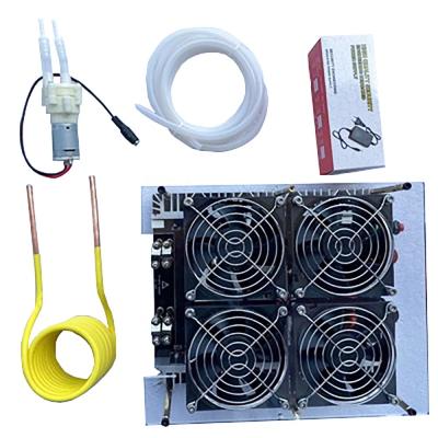 China Machine Repair Shops Induction Heater Induction Heating PCB Board Heating Machine Molten Metal New 5000W ZVS+Coil+Pump for sale