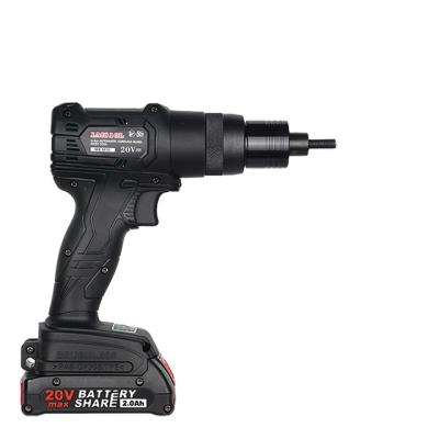 China High Efficiency 20V 2000mA Electric Rivet Gun Rechargeable Core Firing Riveting Gun for sale