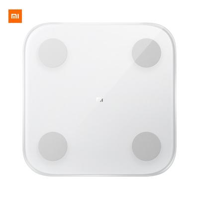 China Original Xiaomi MI Body Fat Scale 2 Global Version Viable Fat Test With Hidden LED Display for sale