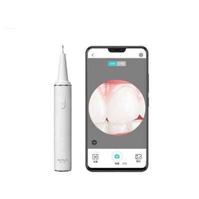 China Acrylic New Xiaomi 5MP HD wifi 2 Million Times Frequency IPX7 42kHz Dental Scaler Visual Ultrasonic Dental Computing Remover for sale