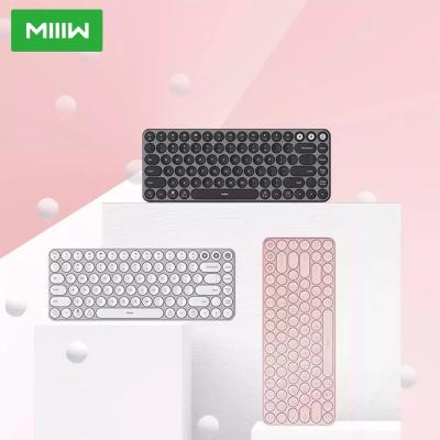 China xiaomi MIIIW Mini Keyboard 85 Anti-ghosting Metal Keys 2.4GHz Wireless Desktop Notebook Tablet Multiple Keyboard Dual Mode System for sale