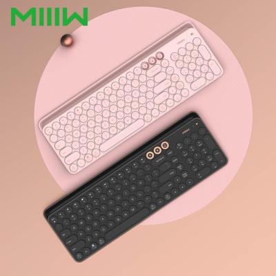 China Xiaomi MIIIW Mini Dual Mode Keyboard 85 Key Multi System 2.4GHz Anti-ghosting Wireless Keyboard Suitable for Desktop Computer Laptop for sale