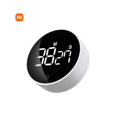 China Xiaomi Viable Comfort Timer Swirl Rotating Design,Through Count HD LED Digital Display Kitchen Timer for sale