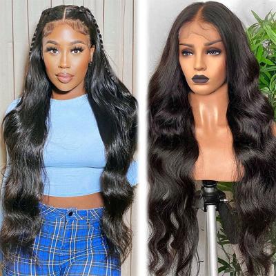 China Wholesale 100% Silky Straight Straight Wave Sellers Colored Pixie Brazilian Cheap 40 Inch Transparent Human Hair Extensions HD Lace Frontal Wigs for sale