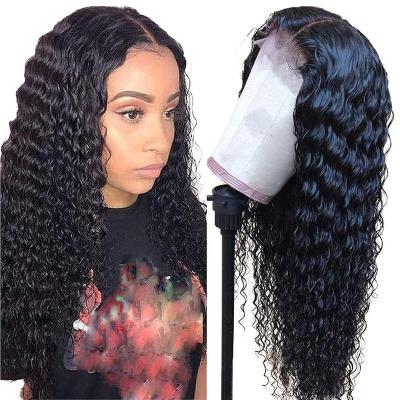 China Ombre Brown Silky Straight Black Indian Wave Women Brazilian Water Wave Straight 613 Body Wave HD Seller Raw Hair T Part Lace Wig Wholesale Raw for sale