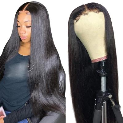 China Silky Straight Wave 100% Natural Kinky Curly Peruvian Hair T Part Lace Wig 40 Inch Afro Virgin Water Wave 613 Brazilian HD Color Women for sale