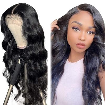 China Brazilian Private Label Silky Straight Wave Cuticle Aligned 100% Natural HD Virgin Hair Human Hair Transparent Front Full Lace Wigs Colored Women for sale