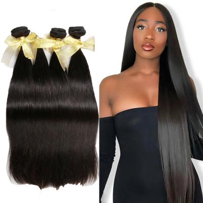 China Silky Straight Wave Vendors Bundles Women Virgin Permanent Double Drawn Weft 12 A Grade Weave 100 Brazilian 613 Blonde Hair Extension for sale