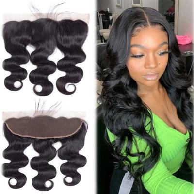 China Silky Straight Wave Kinky Curly Cutilie Hair Lined Brazilian Wig 13*6 10a HD Silky Low 613 Lace Up Swiss Headband Transparent Wholesale for sale