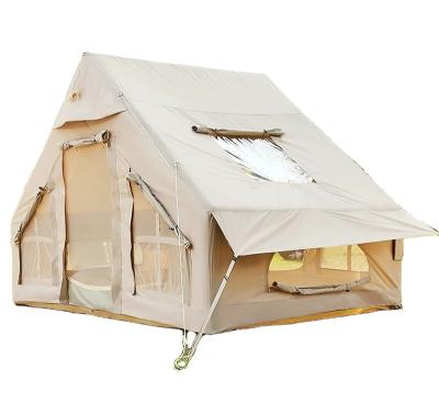 China Strong 6.0 Square Glamping Inflatable Air Outdoor Camping Tent for sale