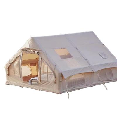 China Strong 12.0 Glamping Outdoor Cotton Inflatable Air Tent For Family Camping for sale