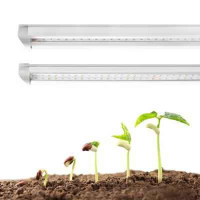 China Long strip grow lamp T8 inline led grow light bar hydroponic indoor growing system seeding veg. flower full spectrum vertical grow light for sale