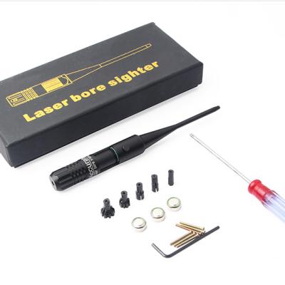 China Dot Laser Bore Sighter Aluminum Tactical Red Laser 0.22 -0.50 Caliber Laser Hole Sighter Collimator Kit For Hunting for sale