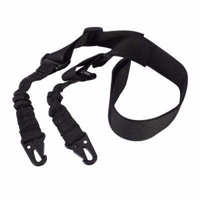 China Hunting Tactical Hunting Gun Accessories Throw Sling 2 Point Bungee Airsoft Weapon Rifle Gun Military Sling for sale