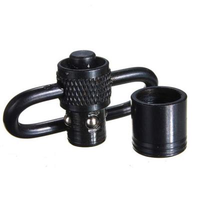 China Hunting Push Button Quick Release QD Buckle Adapter QD Sling Shooting High Quality Detachable Swivel For Gun Sling for sale