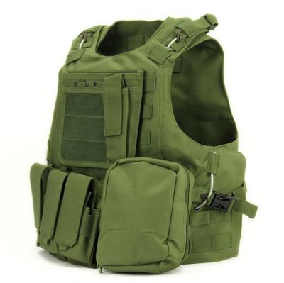 China Breathable Military Airsoft Tactical Vest Hunting Vest Molle Combat Assault Plate Carrier Army Tactical Vest for sale