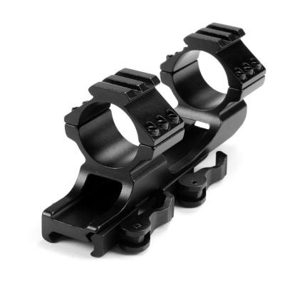 China 25.4mm/30mm Cantilever Windage and Elevation Scope Mount Picatinny Weaver Quick Release Scope Mount Outdoor for sale