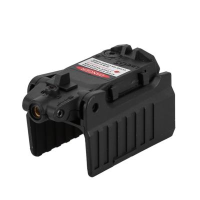 China Hunting Tactical Red Dot Laser Sight For Glock Pistol Red Laser Iron Rear Sight for sale