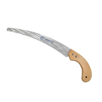 China Folding Garden Wood Pruning Saw Household Carbon Steel Blade Cutting Garden Folding Pruning Saw for sale