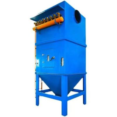 China 2000-6000mm Bag Length Pulse Bag Dust Collector with 1000-10000 Pa Pressure and PLC Control for sale