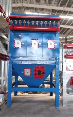 China 10-1000 Square Meter Filtration Area Dust Removal Equipment With Textile / Non Woven Felt Bags for sale