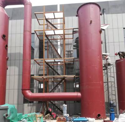 Chine Efficace solution alcaline pulvérisation absorption désulfuration collecteur de poussière tour d'absorption de gaz de combustion à vendre