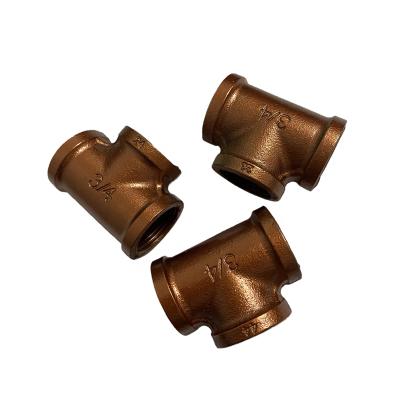 China Decoration 45 90 Degree Elbow Male Female Retro Gold Malleable Cast Iron Pipe Fittings Threaded Equal for sale