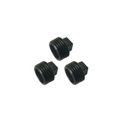 China Robe Hook Free Socket Pipe Fit Black Malleable Iron Female for sale