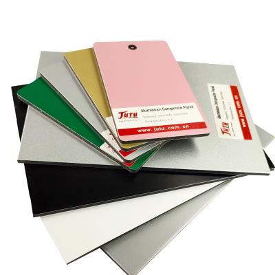 China free sample price waterproof pvdf pe aluminum facade alucobond panel ACP cladding panel for sale