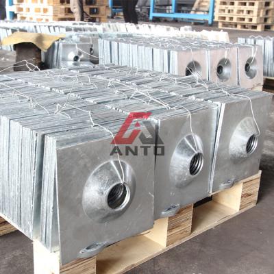 China Underground Mine Tunnel Arch Roof Retaining ANTO Galvanized Arched Mine Plate Anchor Bolt Plate for sale