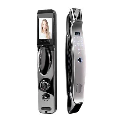 China 3D Face Recognition Digital Door Lock Password Impressão digital Senha sem chave Wifi Smart Camera Fechadura de porta para Villa Apartment à venda