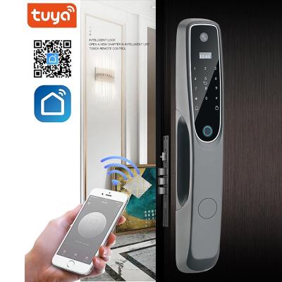 China Smart Wifi HD Kamera Schloss Wasserdicht Smart Lock Aluminiumlegierung zu verkaufen