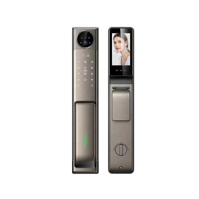 China Öffnen Sie Ihr Zuhause einfach mit S923max Smart Lock Door und 3D Face Peephole Camera zu verkaufen