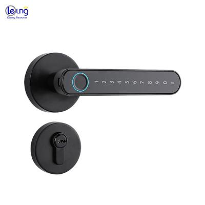 China Black Gold Smart Lock Ontgrendelen Ble App Gecontroleerd Voordeur slot Te koop