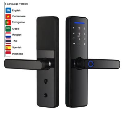 Chine Fermeture à distance Smart Lock TTlock Tuya Fermeture de porte intérieure d'empreinte digitale à vendre