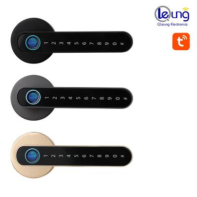 China S604L vingerafdruk deursloten Tuya Smart Lock Door Dikte 35mm-55mm Te koop