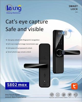 China Apartment Fingerprint Identification Door Lock Security Digital Fingerprint Door Lock for sale